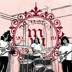 Picture of a band who Practice Regularly and Set Goals for Improvement against the musika wabad logo as a backdrop