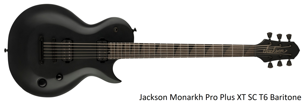 Front view of the Jackson Pro Plus XT Monarkh SC T6 Baritone