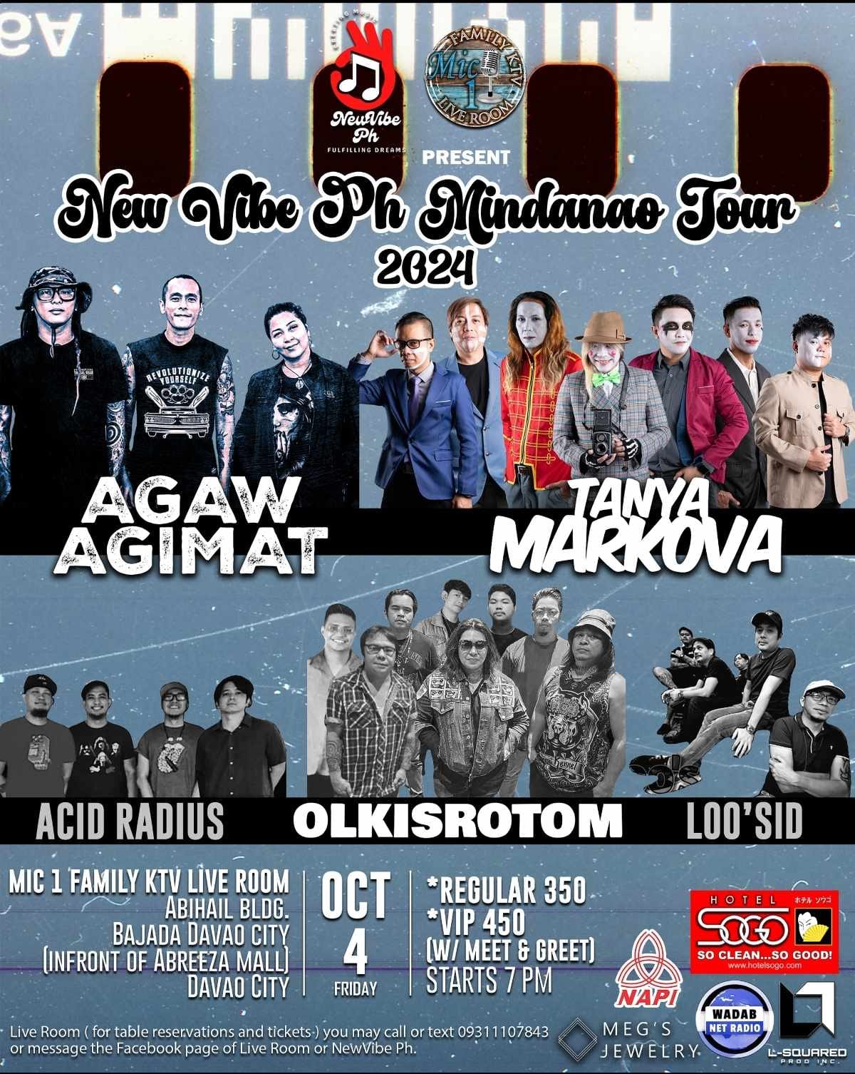 Tanya Markova, Agaw Agimat, Olkisrotom, Loo'sid, Acidradius